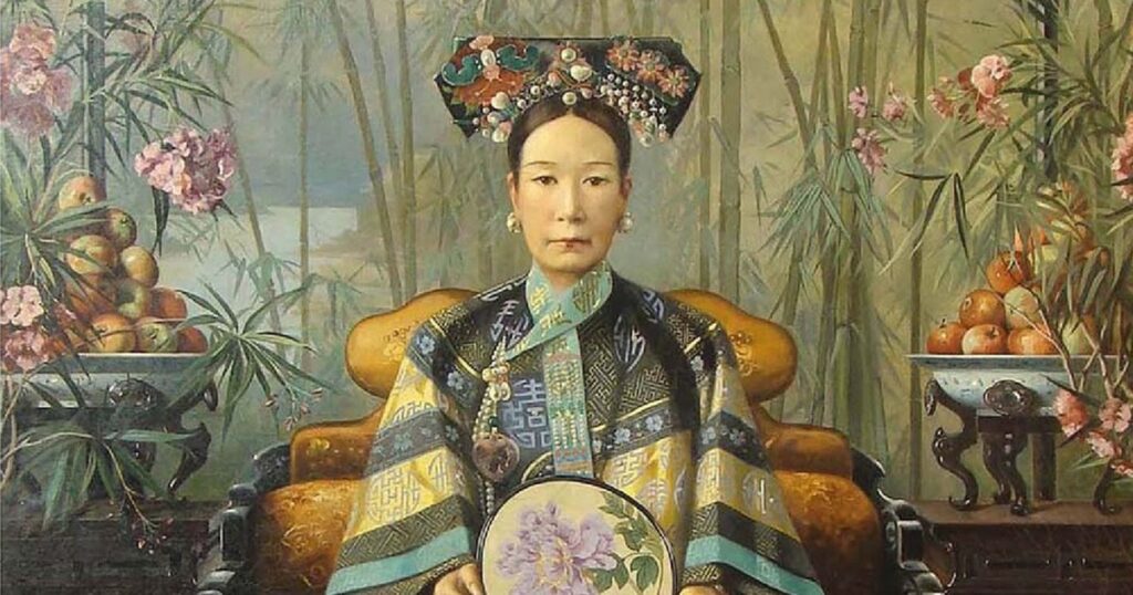 La raffigurazione dell'Imperatrice Vedova Cixi per legittimare il suo potere